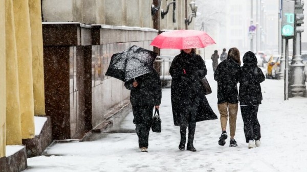 Снегопад ожидается в Москве 6 апреля Снегопад ожидается в Москве 6 апреля