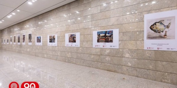 Новая постоянная галерея открылась в переходе станции метро "Сокольники"