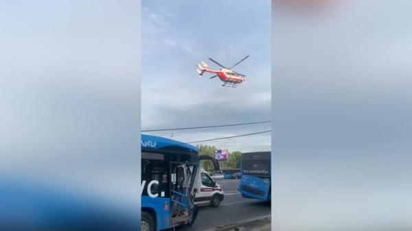 Пострадавший в ДТП на юго-западе Москвы ребенок эвакуирован на вертолете Пострадавший в ДТП на юго-западе Москвы ребенок эвакуирован на вертолете