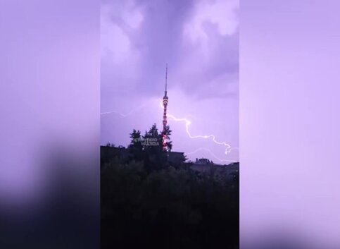 Уровень погодной опасности повысили в Москве из-за ливня с сильным ветром Уровень погодной опасности повысили в Москве из-за ливня с сильным ветром