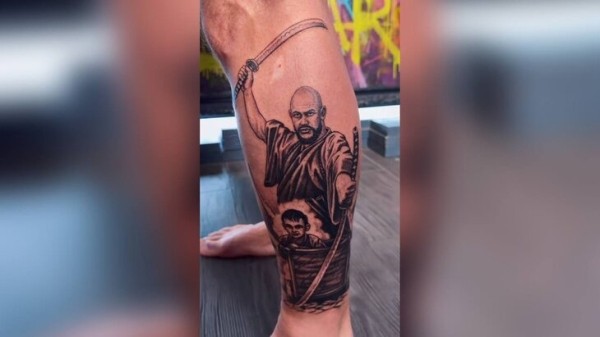 Джиган набил тату с изображением сына на фоне развода с Самойловой Джиган набил тату с изображением сына на фоне развода с Самойловой