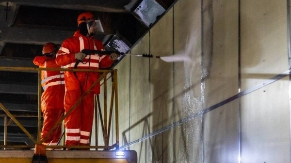 В столице завершена промывка Лефортовского тоннеля В столице завершена промывка Лефортовского тоннеля