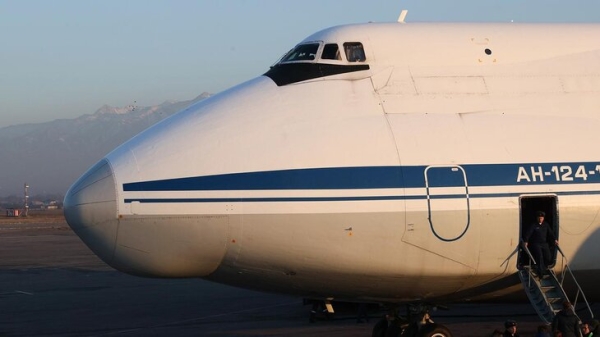 Kan: украинский Ан-124 забрал из Израиля военные грузовики США и улетел в ОАЭ Kan: украинский Ан-124 забрал из Израиля военные грузовики США и улетел в ОАЭ