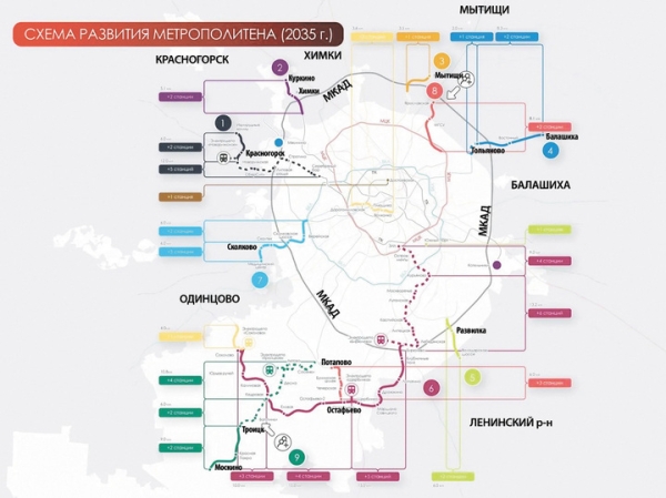 От Балашихи до центра на метро
